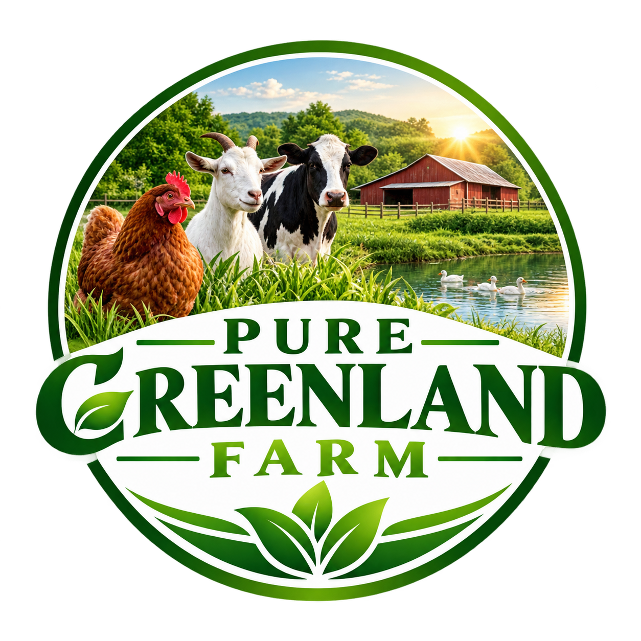 puregreenlandfarm.com